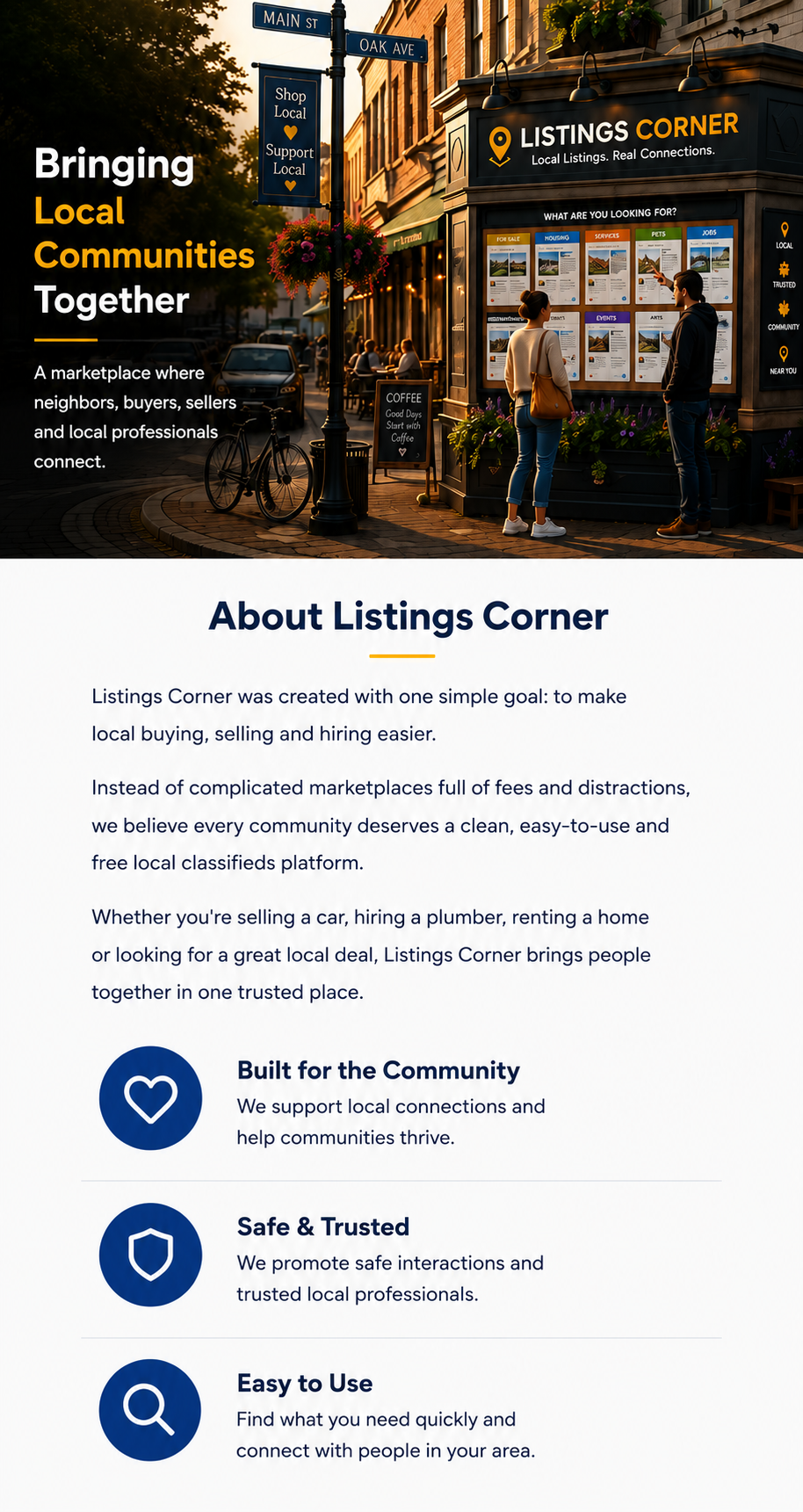 Why Listings Corner?